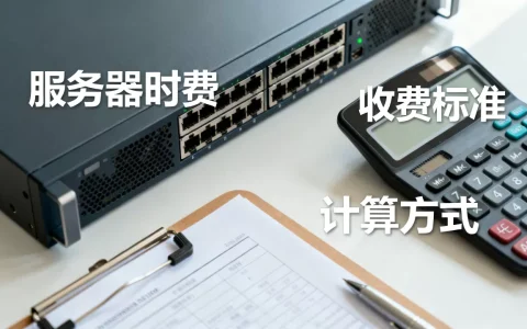 服务器时费收费标准怎么算，多少钱一小时？