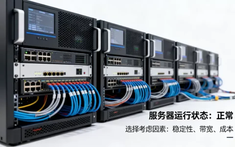 六点钟时有哪些服务器运行，服务器选择考虑什么