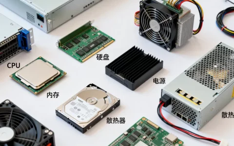 服务器都有哪些关键零部件，如何选择合适型号
