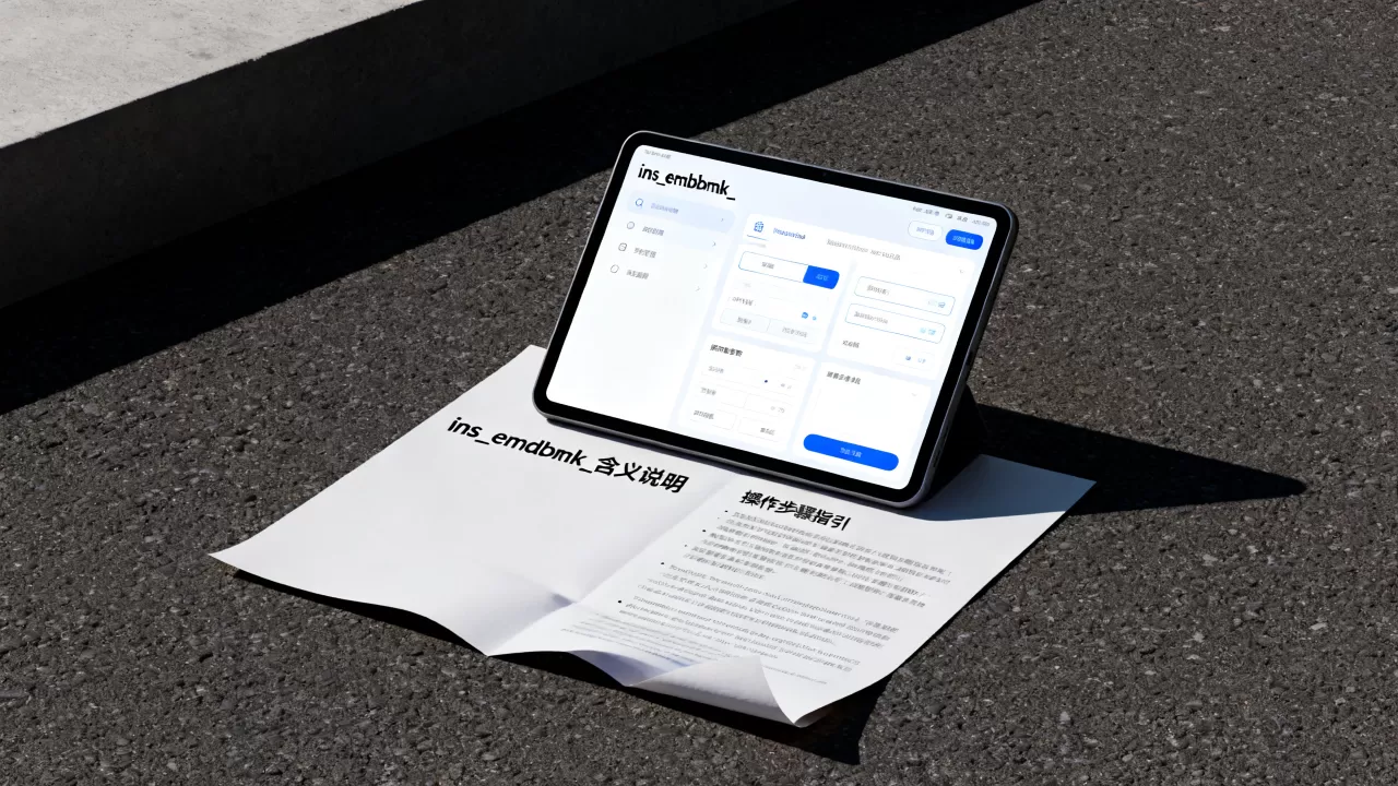 ins_emdbmk_是什么意思?,怎么用? ins_emdbmk_是什么意思?,怎么用?