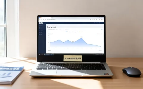 IE10中Java Highcharts不显示怎么办，兼容性设置方法是什么
