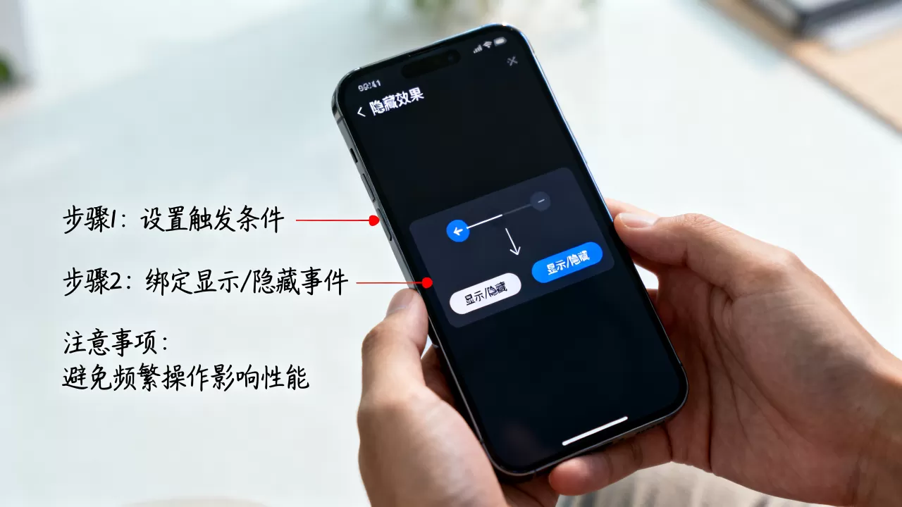 如何实现反复显示隐藏效果?,有哪些注意事项 如何实现反复显示隐藏效果?,有哪些注意事项