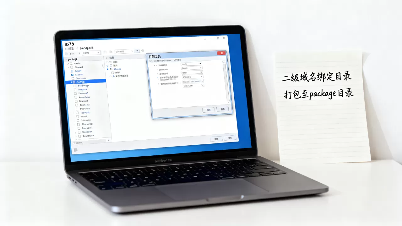 iis75二级域名怎么到目录,打包到package目录咋做? iis75二级域名怎么到目录,打包到package目录咋做?