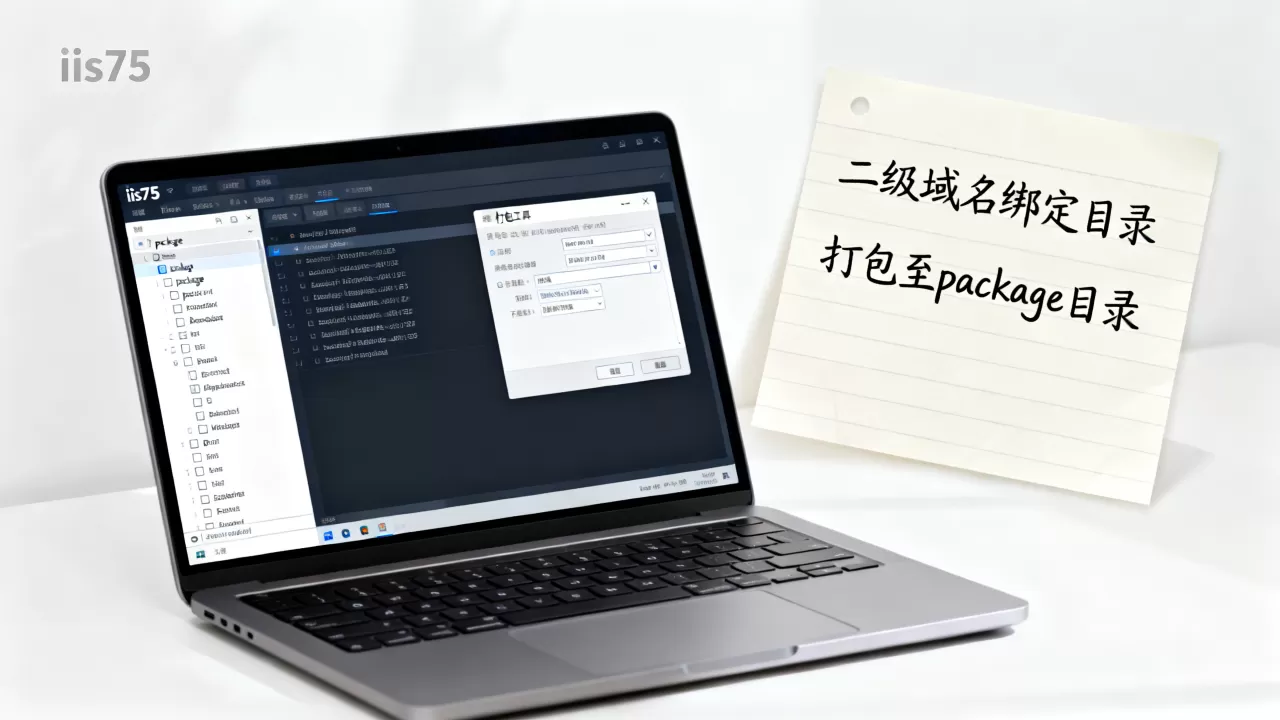iis75二级域名怎么到目录,打包到package目录咋做? iis75二级域名怎么到目录,打包到package目录咋做?