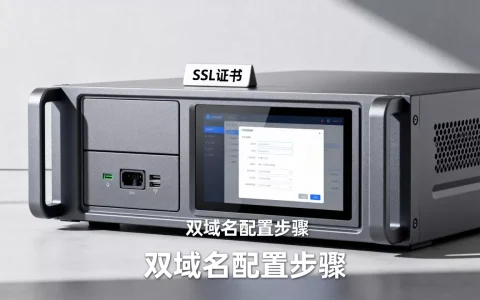 如何让一台服务器支持两个单域名SSL，怎么配置？