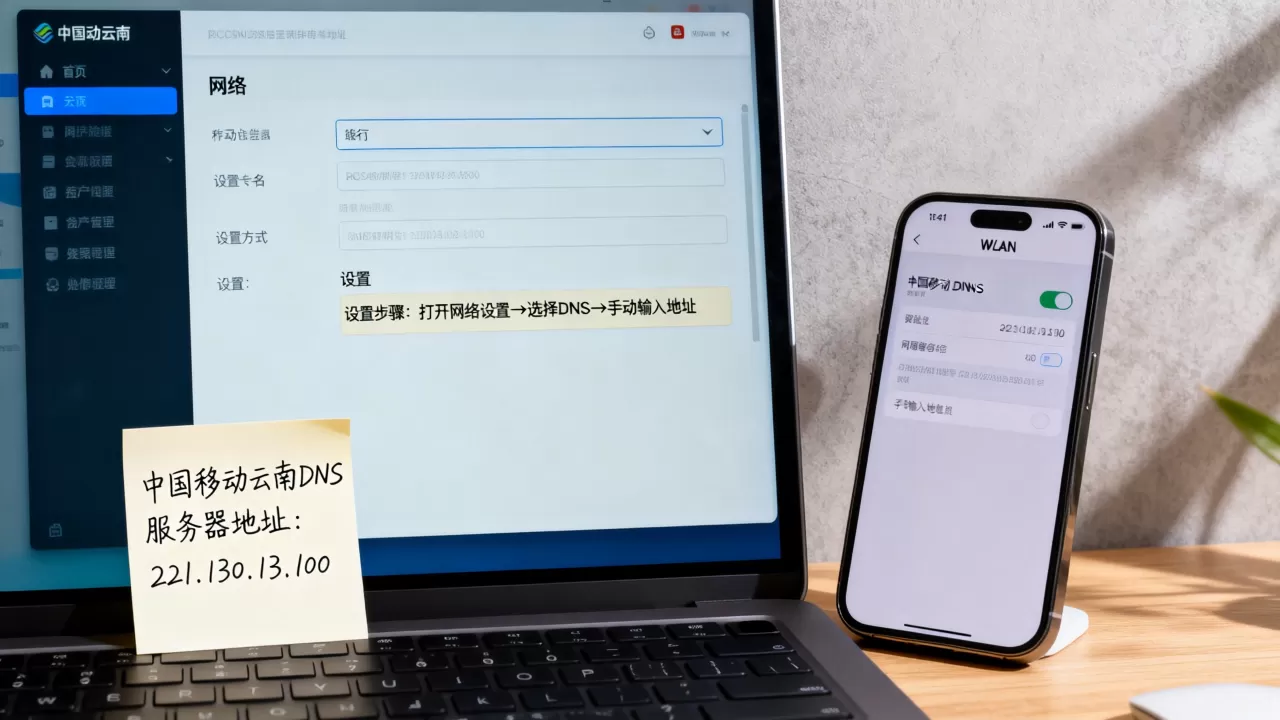 中国移动云南DNS服务器地址是多少,怎么设置? 中国移动云南DNS服务器地址是多少,怎么设置?