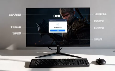 DNF登不上一直连接服务器失败怎么办，怎么回事