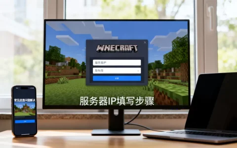 我的世界国际版服务器IP怎么填，进不去怎么办？