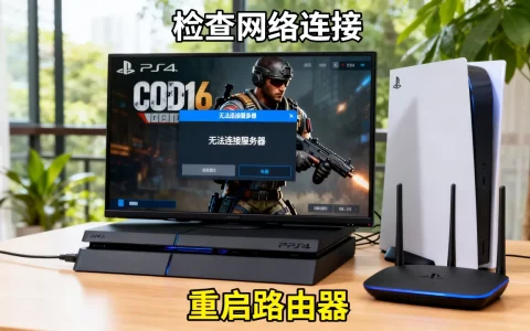 PS4 COD16连不上服务器怎么办，原因是什么？