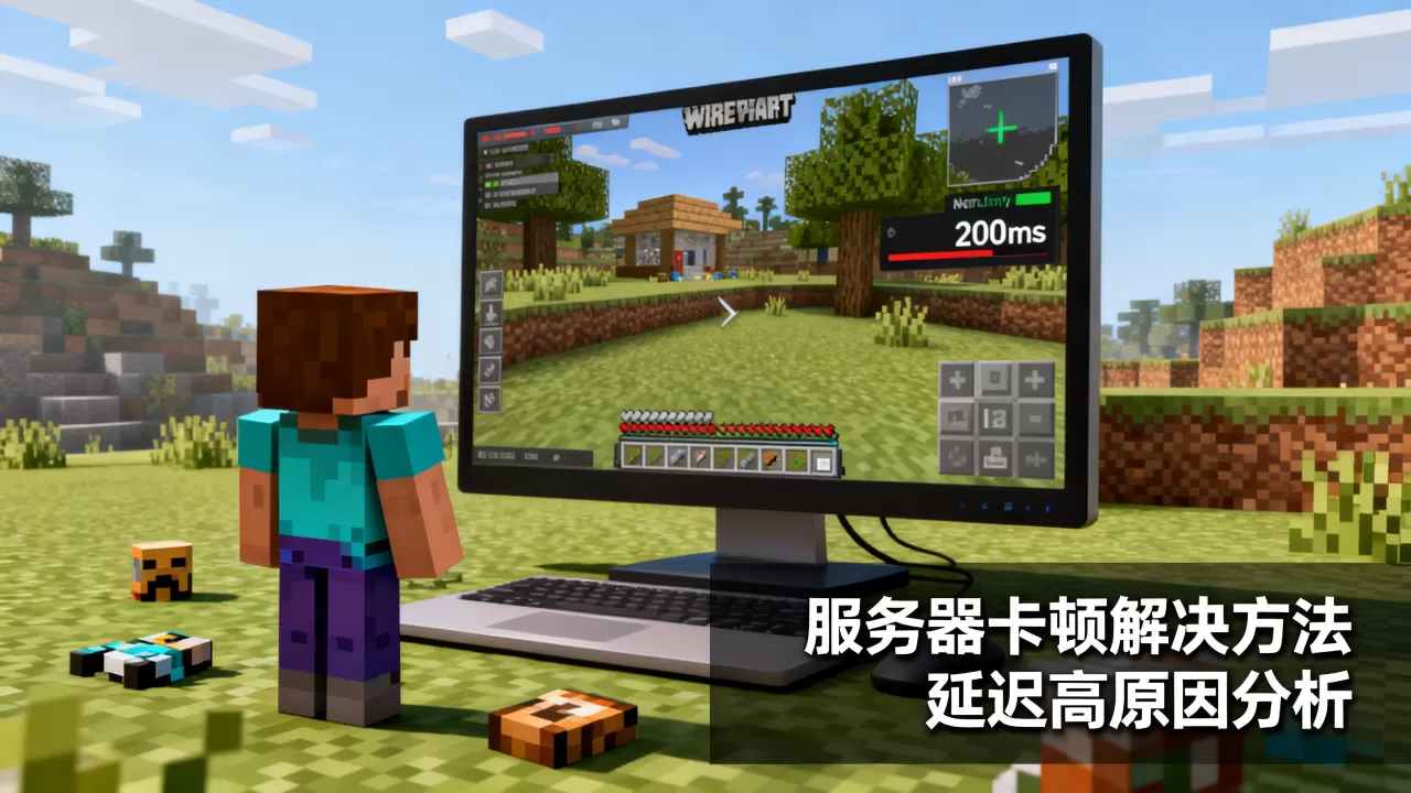 我的世界2b2t服务器卡顿怎么解决,为什么延迟高? 我的世界2b2t服务器卡顿怎么解决,为什么延迟高?