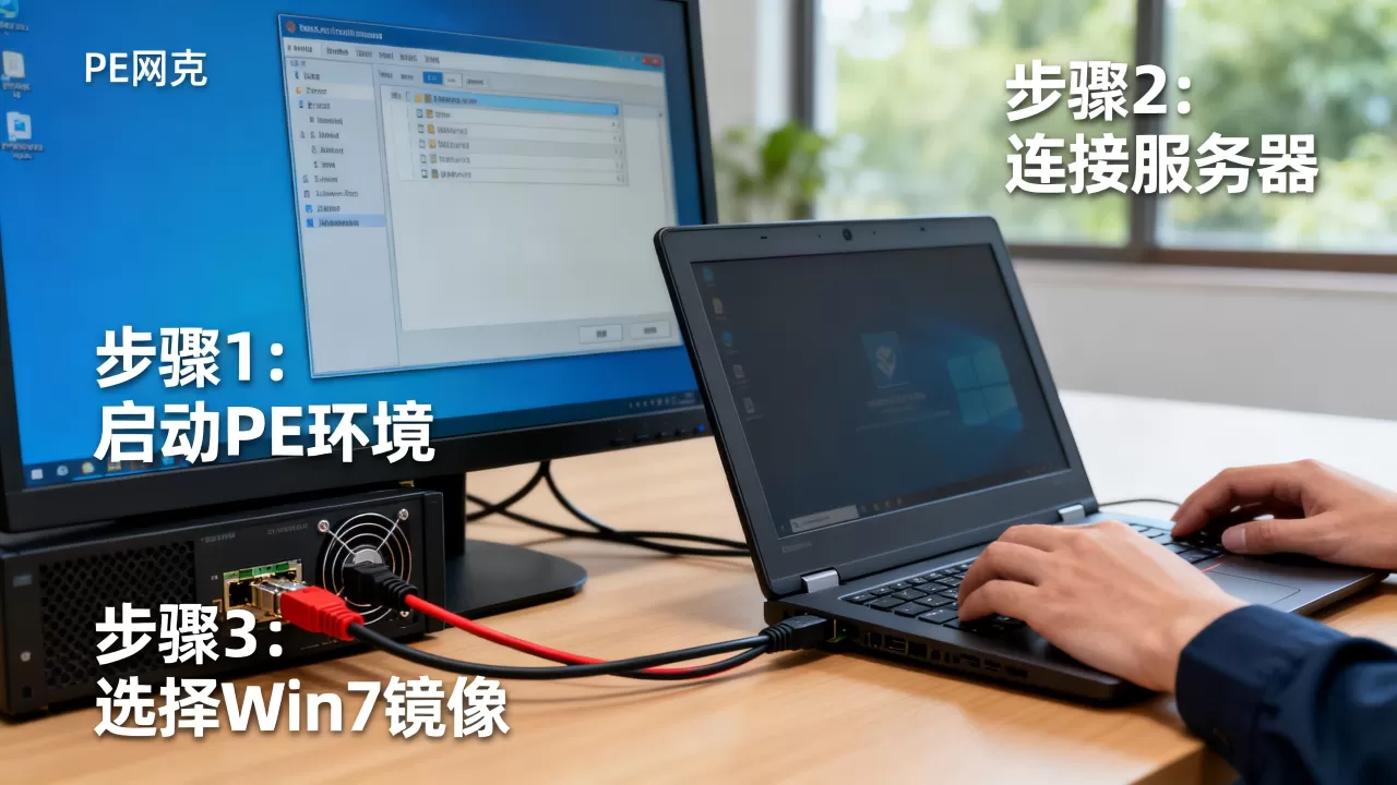 服务器如何PE网克Win7系统到客户端,怎么操作? 服务器如何PE网克Win7系统到客户端,怎么操作?