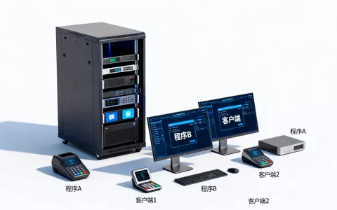 服务器多个客户端怎么运行多个程序，如何实现？