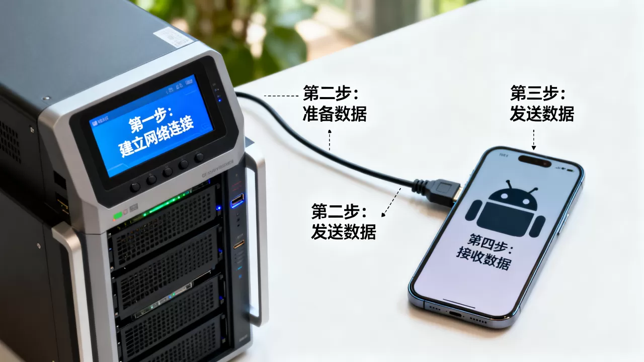 服务器如何发送数据到安卓客户端,步骤是什么? 服务器如何发送数据到安卓客户端,步骤是什么?