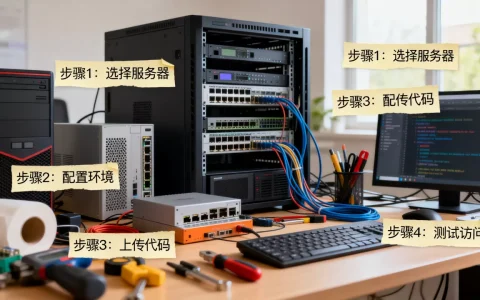 如何在服务器上搭建测试网站，有哪些步骤？