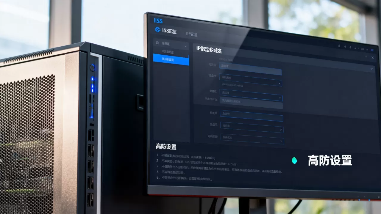 IIS一个IP绑定多域名后同一域名能绑定多高防吗,如何设置 IIS一个IP绑定多域名后同一域名能绑定多高防吗,如何设置