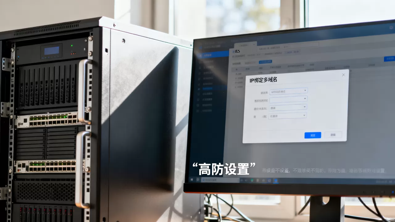 IIS一个IP绑定多域名后同一域名能绑定多高防吗,如何设置 IIS一个IP绑定多域名后同一域名能绑定多高防吗,如何设置