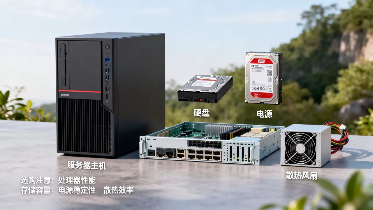 服务器配置由哪些主要部分组成?,选购时应注意什么? 服务器配置由哪些主要部分组成?,选购时应注意什么?