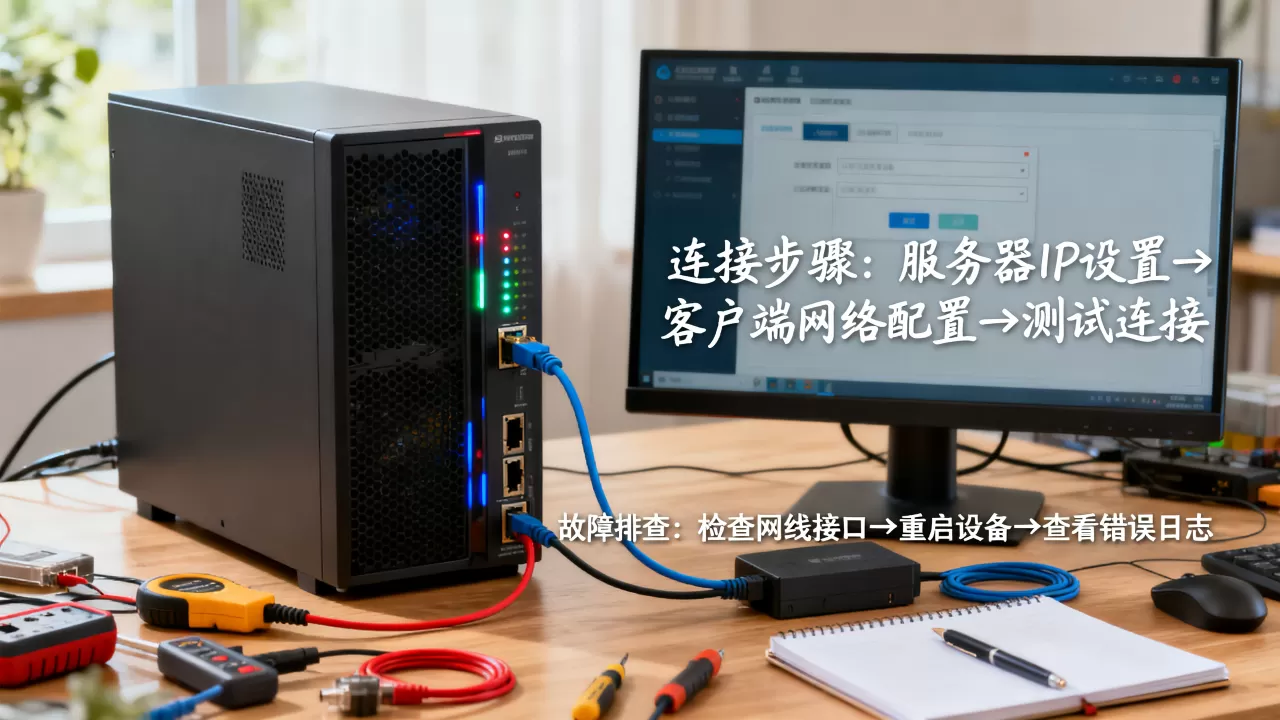 服务器怎么与客户端连接,连接失败该怎么办? 服务器怎么与客户端连接,连接失败该怎么办?