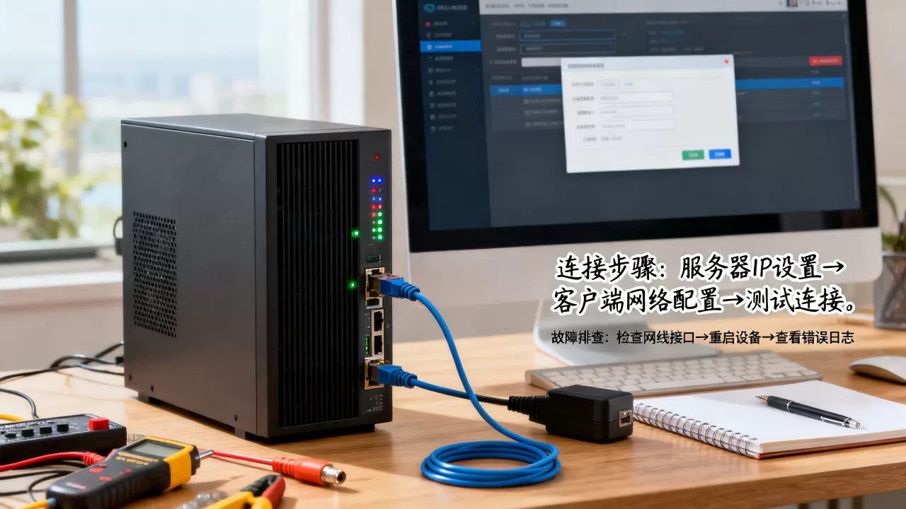 服务器怎么与客户端连接,连接失败该怎么办? 服务器怎么与客户端连接,连接失败该怎么办?