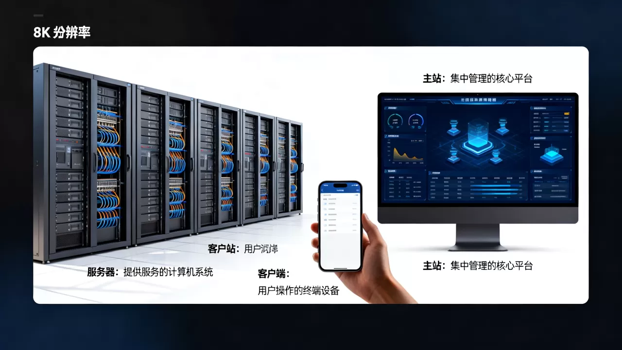 服务器、客户端、主站之间有什么区别,是什么意思? 服务器、客户端、主站之间有什么区别,是什么意思?