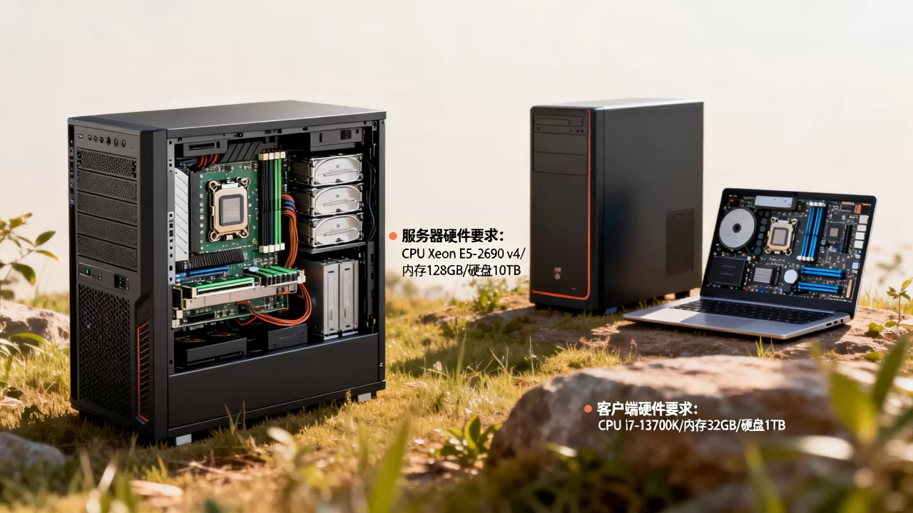 服务器和客户端硬件要求分别是什么?,怎么选? 服务器和客户端硬件要求分别是什么?,怎么选?