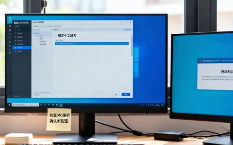IIS如何绑定中文域名，修改已绑定域名后网站无法访问怎么办？