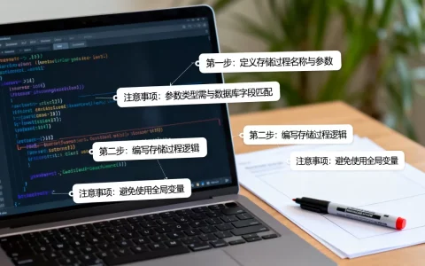 封装存储过程的实现步骤是什么，有哪些注意事项？