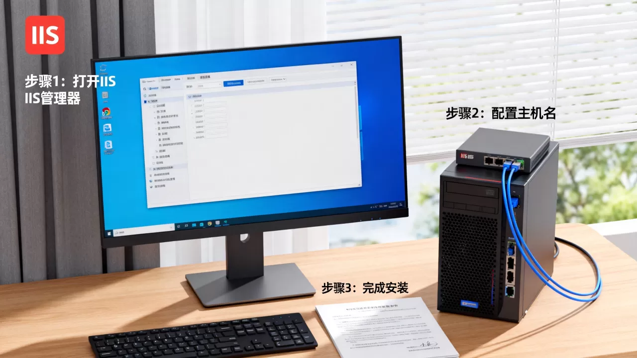 IIS主机名设置与安装步骤是什么?,怎么安装 IIS主机名设置与安装步骤是什么?,怎么安装