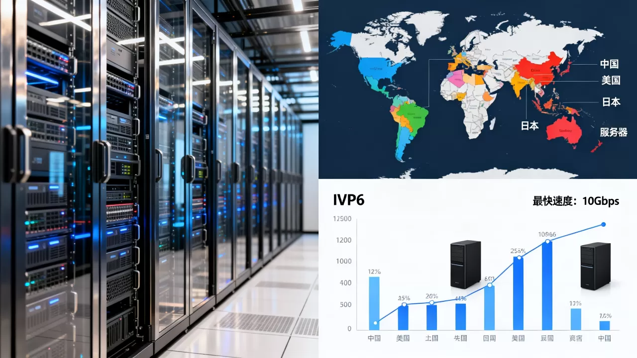 IPv6服务器都分布在哪些国家?,哪个国家速度最快? IPv6服务器都分布在哪些国家?,哪个国家速度最快?
