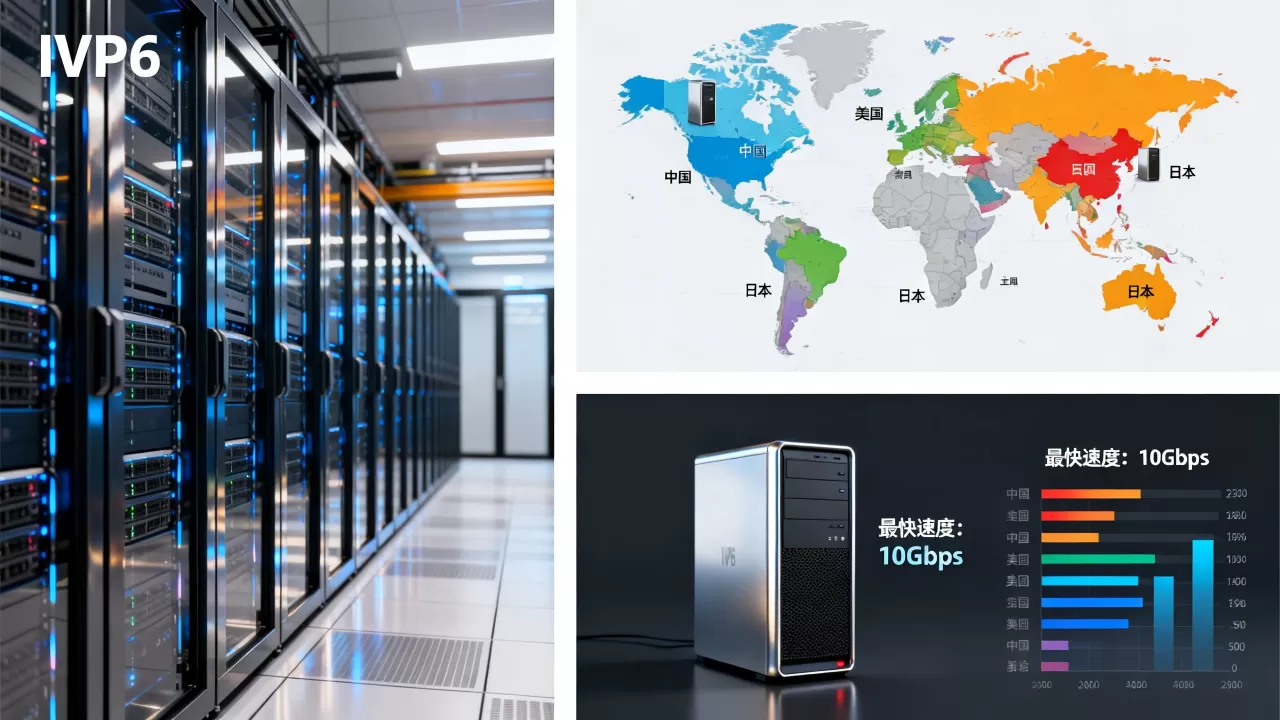 IPv6服务器都分布在哪些国家?,哪个国家速度最快? IPv6服务器都分布在哪些国家?,哪个国家速度最快?