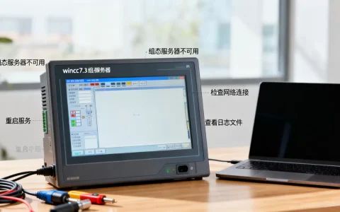 wincc7.3组态服务器不可用怎么解决？，是什么原因