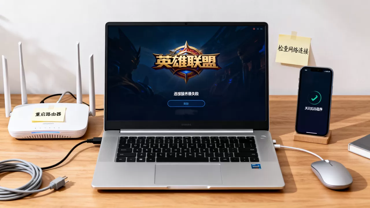电脑玩lol总连接不上服务器失败怎么回事,怎么解决 电脑玩lol总连接不上服务器失败怎么回事,怎么解决