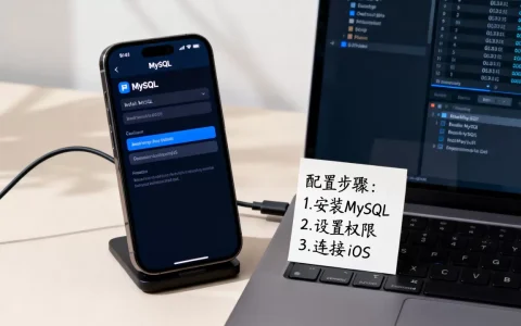 iOS数据库MySQL怎么用，如何配置？