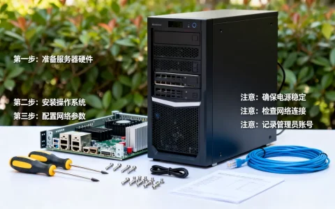 服务器的安装步骤是什么？，安装注意事项有哪些？