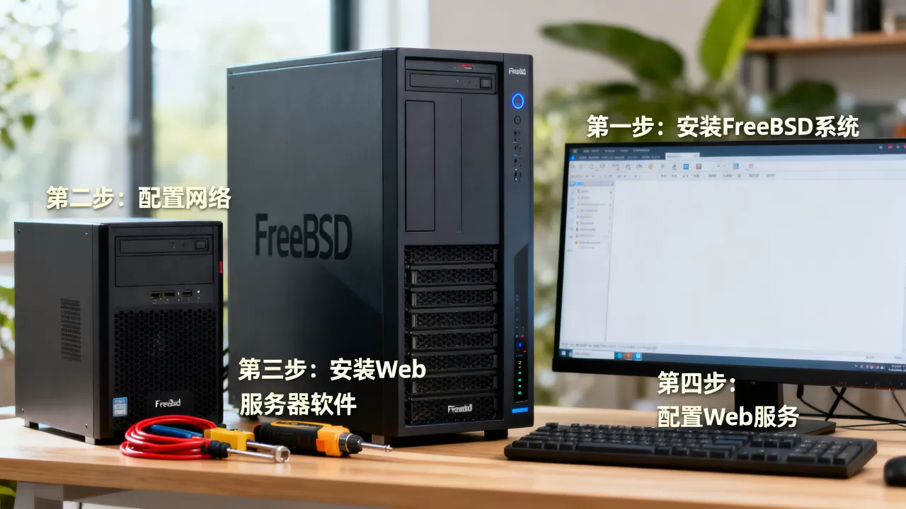FreeBSD搭建web服务器怎么做?,有哪些步骤? FreeBSD搭建web服务器怎么做?,有哪些步骤?