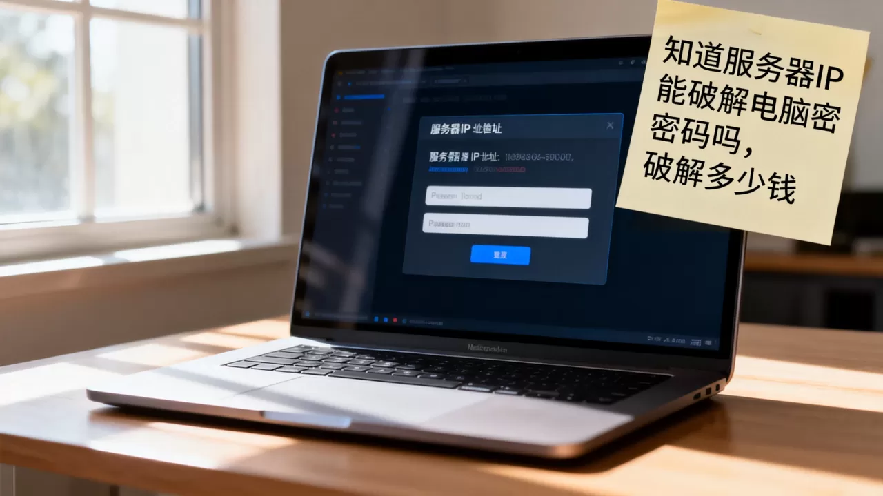 知道服务器IP能破解电脑密码吗,破解多少钱 知道服务器IP能破解电脑密码吗,破解多少钱