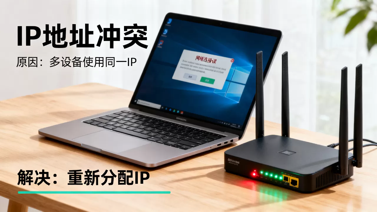 检测到IP地址冲突怎么办,是什么原因造成的? 检测到IP地址冲突怎么办,是什么原因造成的?