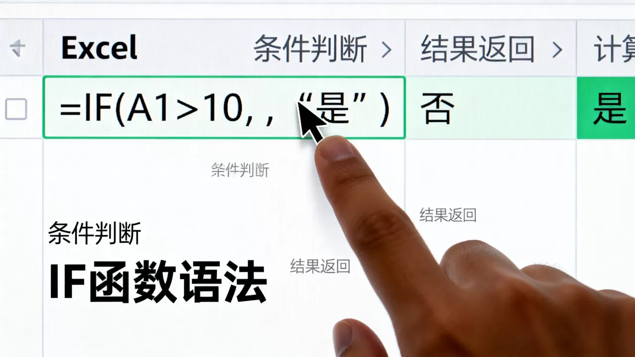 if函数在Excel中是什么意思,具体怎么用 if函数在Excel中是什么意思,具体怎么用