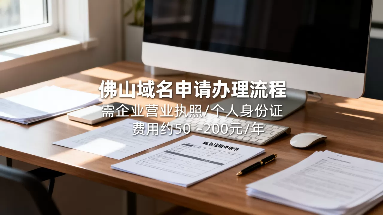 佛山域名申请怎么办理,需要什么条件和费用? 佛山域名申请怎么办理,需要什么条件和费用?