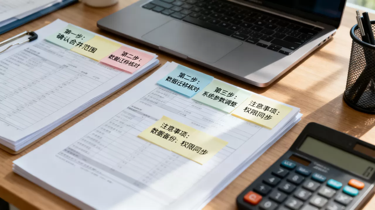 费用中心合并的具体操作步骤是什么,有哪些注意事项? 费用中心合并的具体操作步骤是什么,有哪些注意事项?