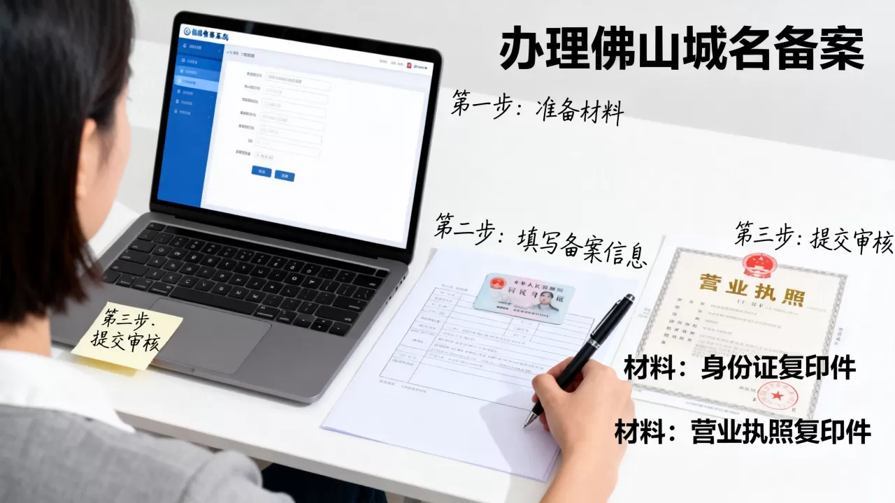 佛山域名备案办理流程是什么,需要什么材料 佛山域名备案办理流程是什么,需要什么材料