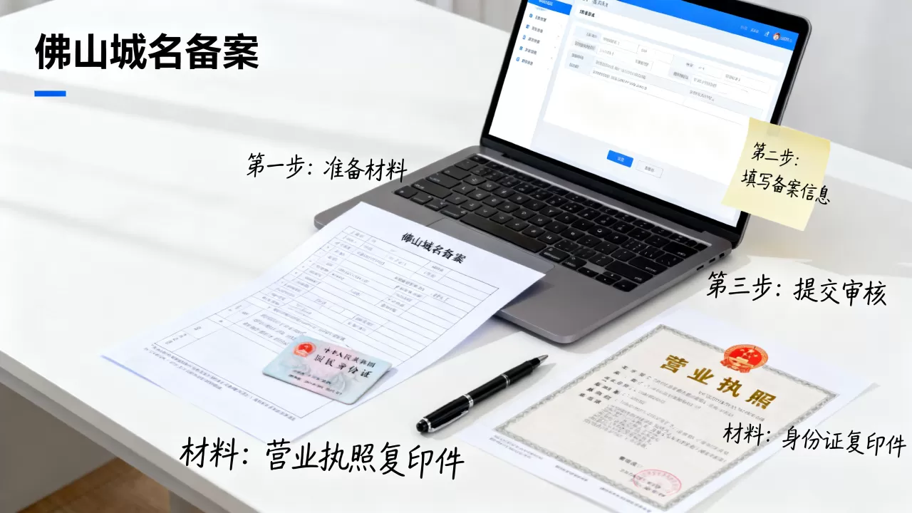 佛山域名备案办理流程是什么,需要什么材料 佛山域名备案办理流程是什么,需要什么材料