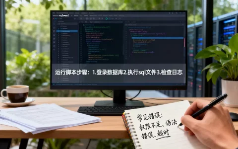 服务器mysql数据库如何运行脚本，常见错误有哪些？