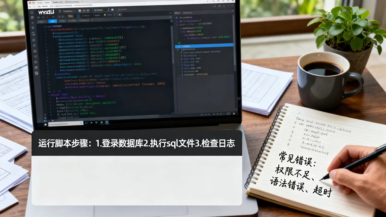 服务器mysql数据库如何运行脚本,常见错误有哪些? 服务器mysql数据库如何运行脚本,常见错误有哪些?
