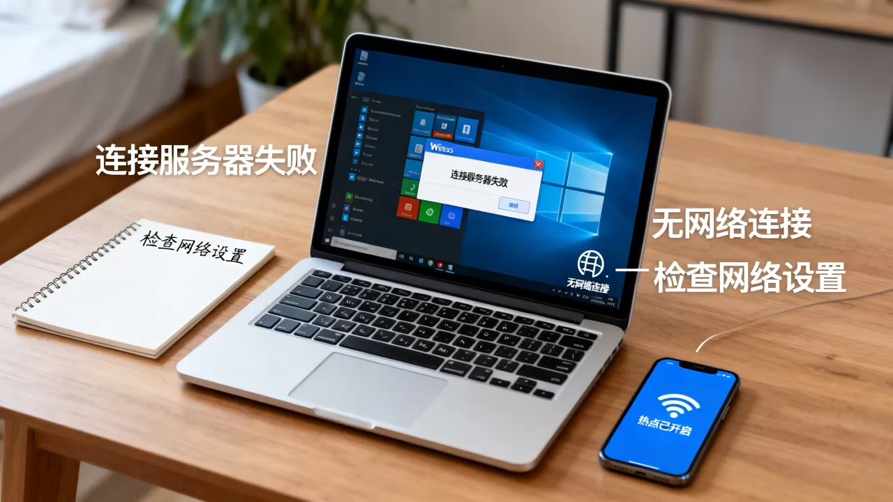 Win10虚拟机连接服务器失败怎么办,原因是什么? Win10虚拟机连接服务器失败怎么办,原因是什么?