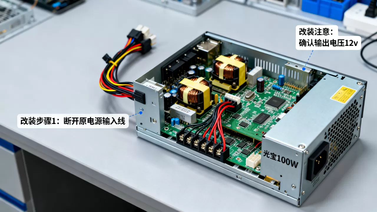 光宝1100w服务器电源如何改12v,需要注意什么 光宝1100w服务器电源如何改12v,需要注意什么
