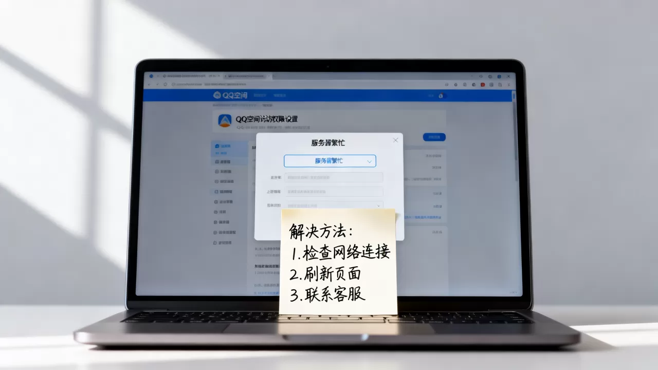 为什么QQ空间访问权限设置总是服务器繁忙?,怎么解决 为什么QQ空间访问权限设置总是服务器繁忙?,怎么解决