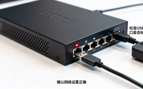 服务器设置USB连接网络连接不上怎么办，怎么解决？
