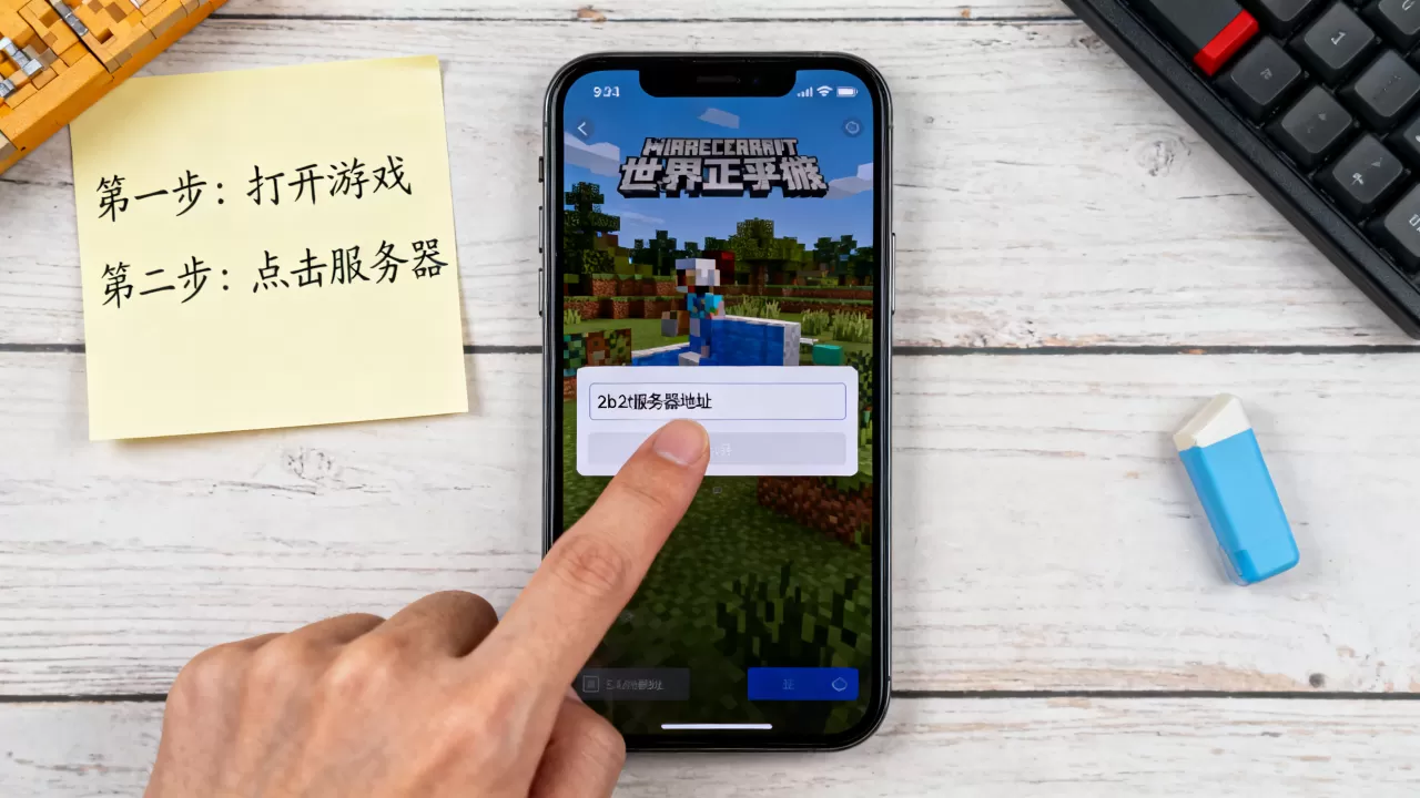 我的世界手机版怎么进2b2t服务器,有什么方法? 我的世界手机版怎么进2b2t服务器,有什么方法?