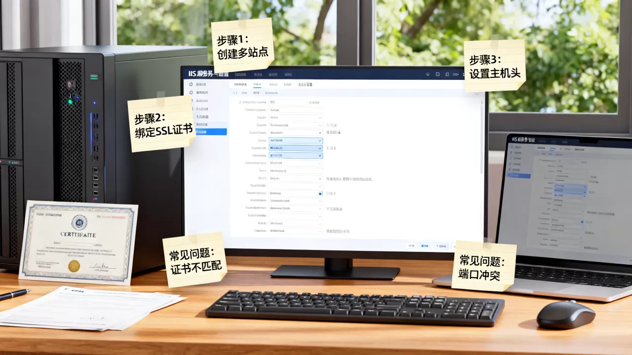 IIS服务配置多站点HTTPS步骤有哪些?,常见问题有哪些? IIS服务配置多站点HTTPS步骤有哪些?,常见问题有哪些?